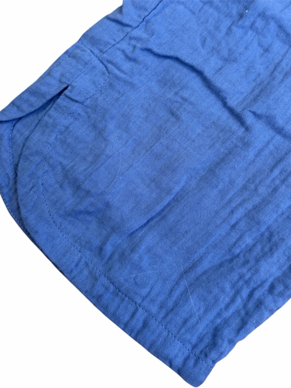 Pact Cotton Drawstring Pants in Periwinkle Blue - Picture 4 of 9